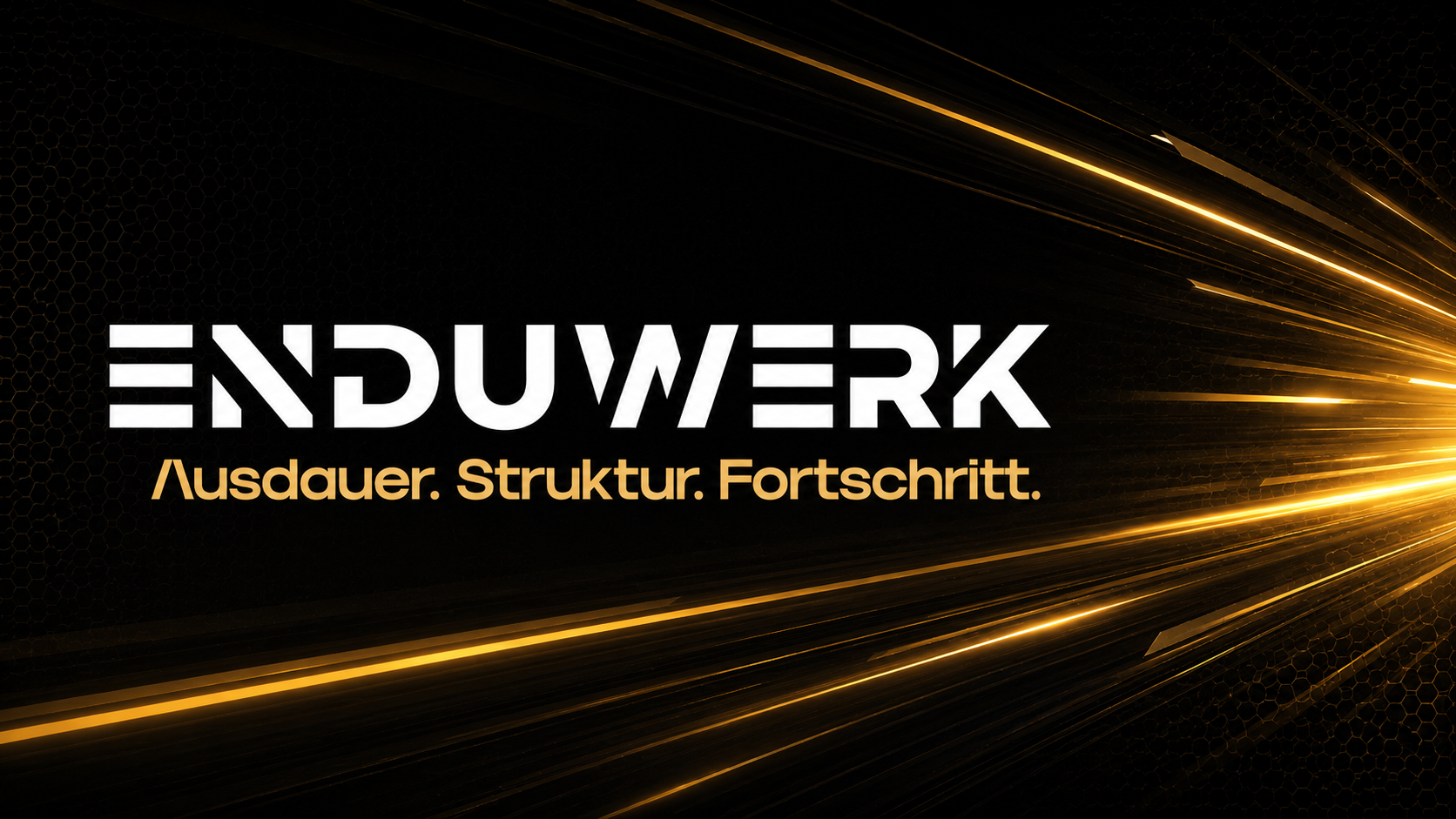 Enduwerk – Ausdauer. Struktur. Fortschritt.